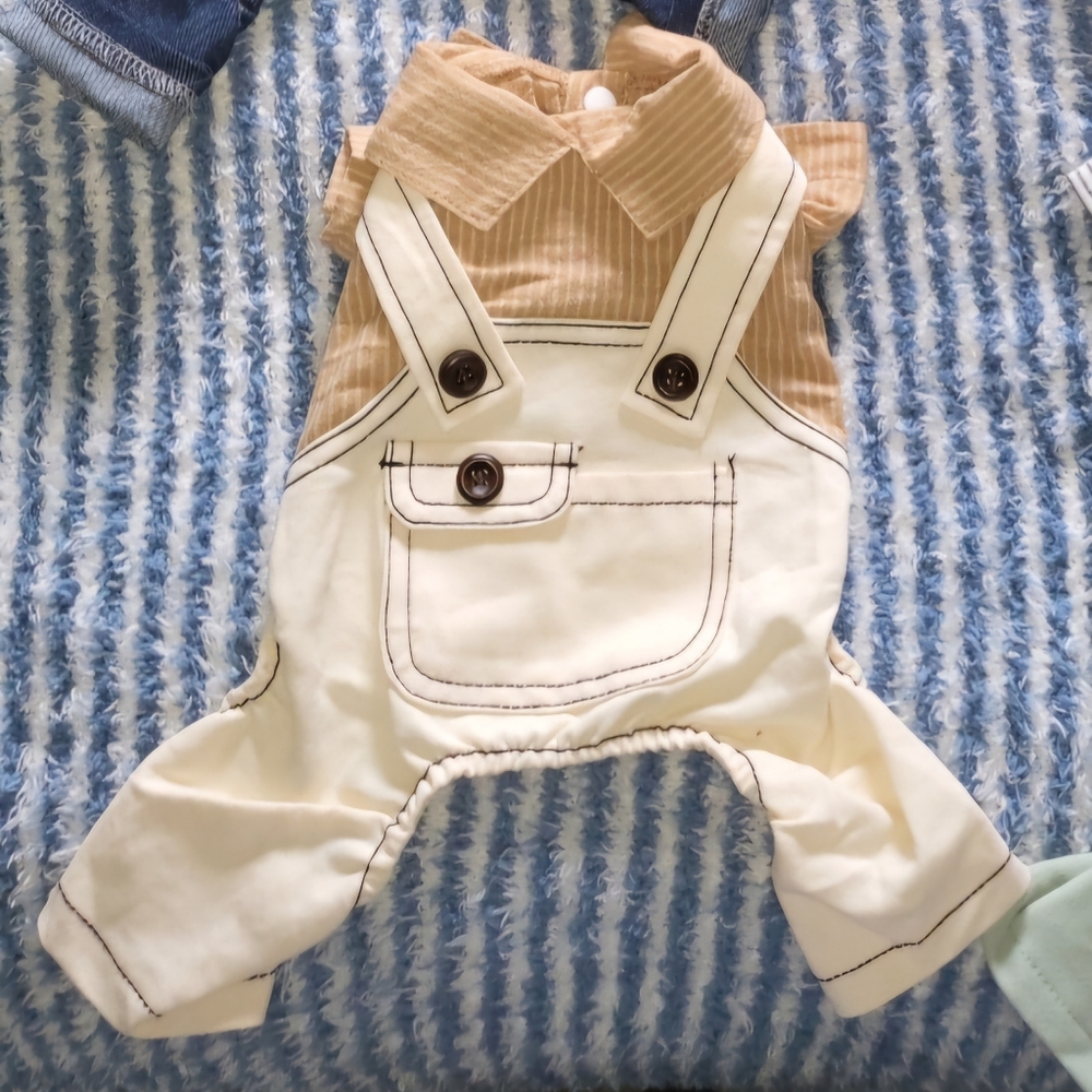 Extra small dog overalls